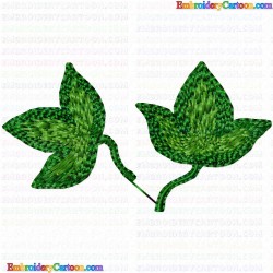 leaves 92 Embroidery Design